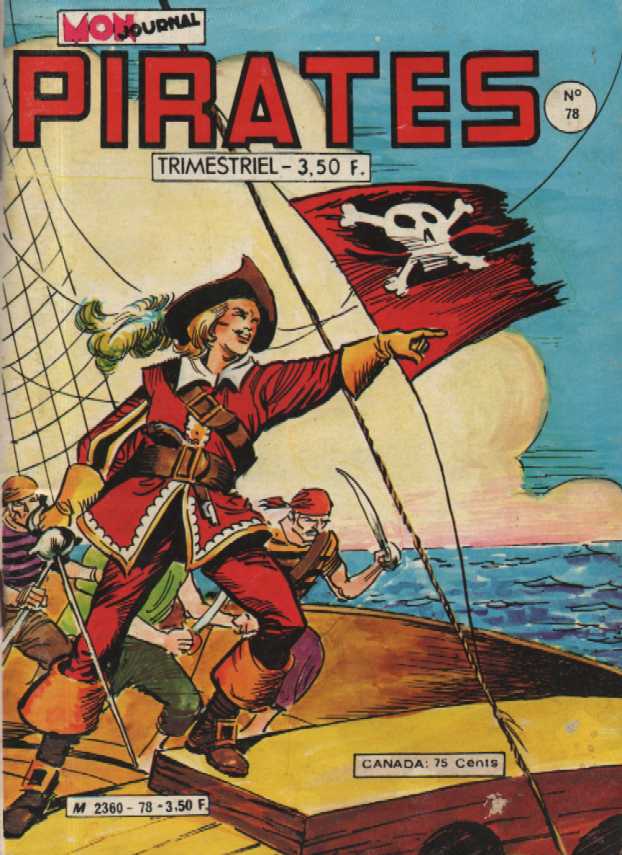 Scan de la Couverture Pirates n 78